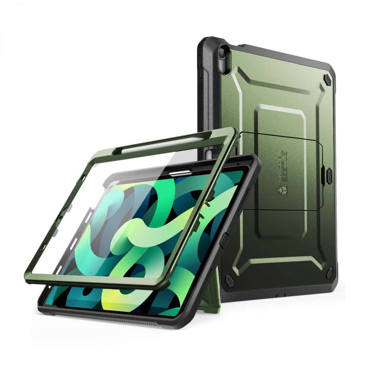 Supcase Full Body Hoes iPad Air 5 - iPad Air 4 - Groen Main Image