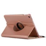 iPad 6/5 Hoes - 6e/5e Generatie - Case - Cover - Bookcase - 9.7 Inch - 2018/2017 - 360 Draaibaar - Roterend - Met Standaard - Rosegoud - 2