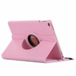 iPad 6/5 Hoes - 6e/5e Generatie - Case - Cover - Bookcase - 9.7 Inch - 2018/2017 - 360 Draaibaar - Roterend - Met Standaard - Lichtroze - 2