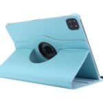 iPad Air 6/5/4 Hoes - Air Cover 11/10.9 Inch - Air 2025/2024/2022/2020 Hoes - Air 6/5/4 Case M2 en M3 - 360 Draaibaar - Roterend Hoesje - Lichtblauw - 3