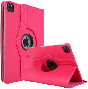 iPad Air 6/5/4 Hoes - Air Cover 11/10.9 Inch - Air 2025/2024/2022/2020 Hoes - Air 6/5/4 Case M2 en M3 - 360 Draaibaar - Roterend Hoesje - Roze