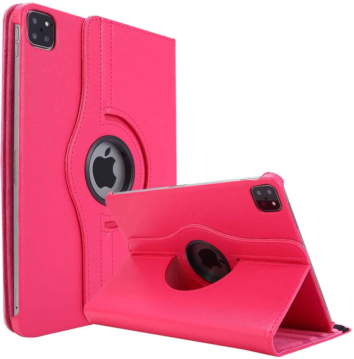 iPad Air 6/5/4 Hoes - Air Cover 11/10.9 Inch - Air 2025/2024/2022/2020 Hoes - Air 6/5/4 Case M2 en M3 - 360 Draaibaar - Roterend Hoesje - Roze Main Image