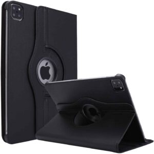 iPad Air 6/5/4 Hoes - Air Cover 11/10.9 Inch - Air 2025/2024/2022/2020 Hoes - Air 6/5/4 Case M2 en M3 - 360 Draaibaar - Roterend Hoesje - Zwart