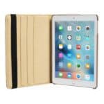 iPad 9/8/7 Hoes - 9e/8e/7e Generatie - 10.2 Inch - Case Cover Hoesje - Bookcase - 2021/2020/2019 - 360 Draaibaar - Roterend - Met Standaard - Goud - 1