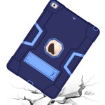 Shockproof Standcase Hoes iPad 2018 - iPad 2017 - 9.7 inch - Blauw - 1