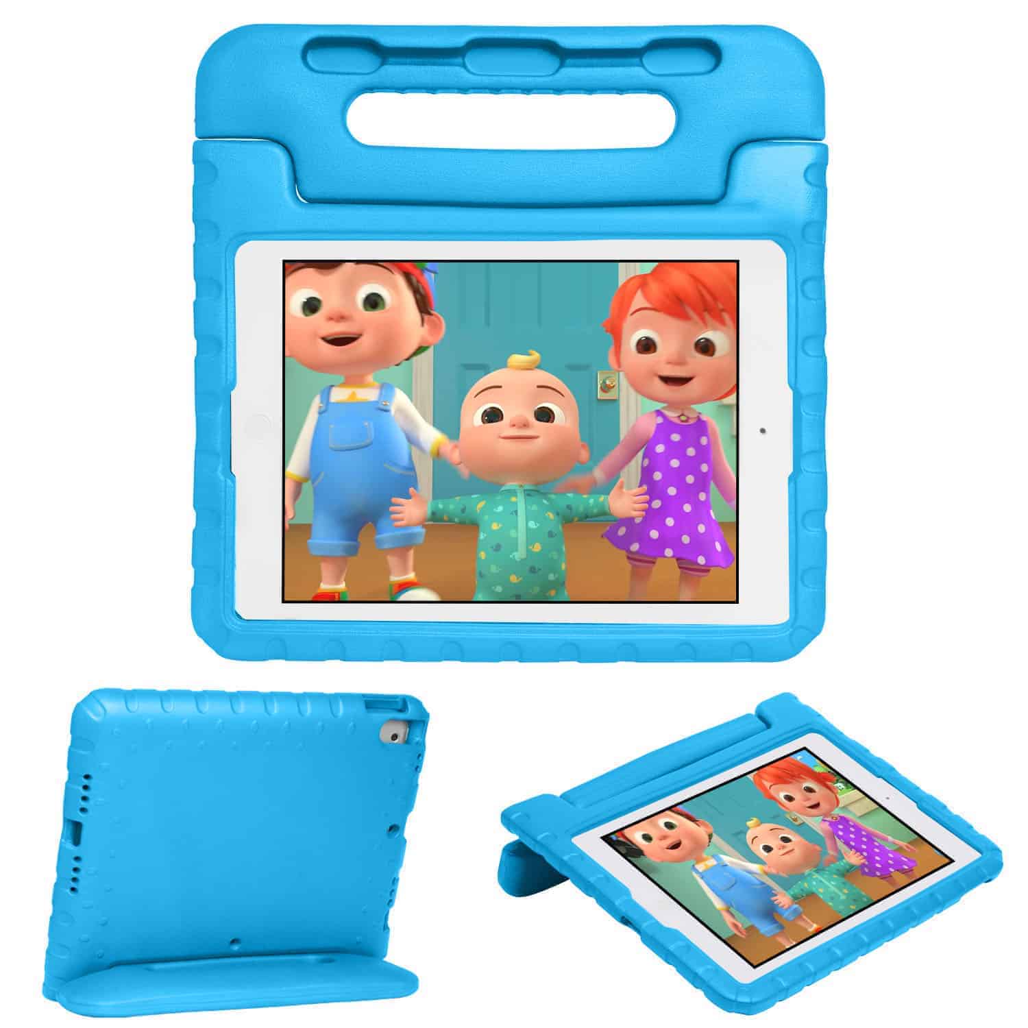 Solidenz EVA iPad Hoes voor kids - iPad 9 - iPad 8 - iPad 7 - 10.2 inch - Blauw Main Image