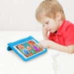 Solidenz EVA iPad Hoes voor kids - iPad 9 - iPad 8 - iPad 7 - 10.2 inch - Blauw - 2