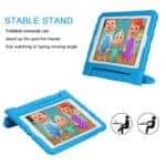 Solidenz EVA iPad Hoes voor kids - iPad 9 - iPad 8 - iPad 7 - 10.2 inch - Blauw - 3