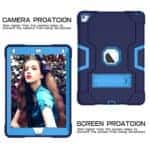 Shockproof Standcase Hoes iPad Air 2 - 2014 - Blauw - 2