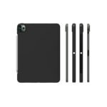 Siliconen Back Cover Tablethoes iPad Pro 11 inch - 2022 / 2021 / 2020 - Matzwart - 1