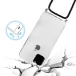 Fonu Siliconen Anti-Shock Back Case met Touw iPhone 12 Mini - 3