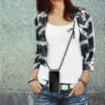 Fonu Siliconen Anti-Shock Back Case met Touw iPhone 12 Mini - 1