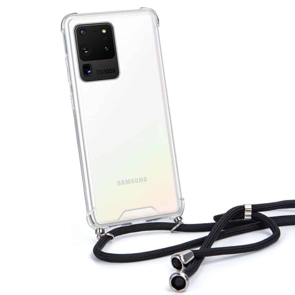 FONU Siliconen Anti-Shock Back Case Met Touw Samsung S20 Ultra Main Image