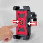 Universeel Telefoonhouder voor Fiets en Motor - 360 draaibaar - tot 6.8 inch - 5