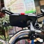 Universeel Telefoonhouder voor Fiets en Motor - 360 draaibaar - tot 6.8 inch - 3