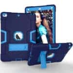 Shockproof Standcase Hoes iPad 7 - iPad 8 - iPad 9 - 10.2 inch - Blauw - 1
