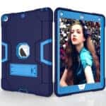 Shockproof Standcase Hoes iPad 7 - iPad 8 - iPad 9 - 10.2 inch - Blauw - 2