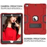 Shockproof Standcase Hoes iPad 2018 - iPad 2017 - 9.7 inch - Rood - 4