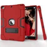Shockproof Standcase Hoes iPad 2018 - iPad 2017 - 9.7 inch - Rood - 2