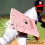 Shockproof Standcase Hoes iPad 2018 - iPad 2017 - 9.7 inch - Roze - 2