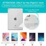 Supcase Full Cover Case Hoesje iPad 2018 - 2017 - Zwart - 6