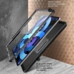 Supcase Full Cover Case Hoesje iPad Air 5 - iPad Air 4 - Zwart - 5