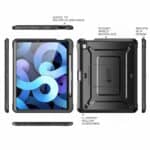 Supcase Full Cover Case Hoesje iPad Air 5 - iPad Air 4 - Zwart - 3