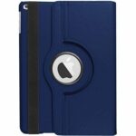 iPad 9/8/7 Hoes - 9e/8e/7e Generatie - iPad 10.2 Inch - Cover Hoesje - Bookcase - 2021/2020/2019 - 360 Draaibaar - Met Standaard - Donkerblauw - 4