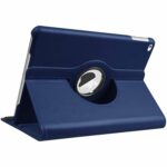 iPad 9/8/7 Hoes - 9e/8e/7e Generatie - iPad 10.2 Inch - Cover Hoesje - Bookcase - 2021/2020/2019 - 360 Draaibaar - Met Standaard - Donkerblauw - 3