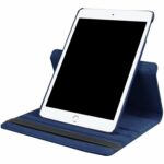 iPad 9/8/7 Hoes - 9e/8e/7e Generatie - iPad 10.2 Inch - Cover Hoesje - Bookcase - 2021/2020/2019 - 360 Draaibaar - Met Standaard - Donkerblauw - 2