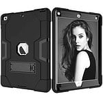 Shockproof Standcase Hoes iPad 2018 - iPad 2017 - 9.7 inch - Zwart - 1