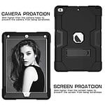 Shockproof Standcase Hoes iPad 2018 - iPad 2017 - 9.7 inch - Zwart - 3