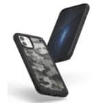 Ringke Fusion X Design Backcase iPhone 12 Mini - Zwart Camo - 1