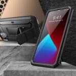 Supcase 360 Hoesje met glas iPhone 12 Pro - 12 - Zwart - 3