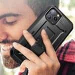 Supcase 360 Hoesje met glas iPhone 12 Pro - 12 - Zwart - 6