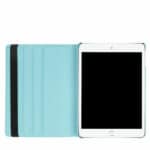 iPad 6/5 Hoes  - 9.7 Inch - 6e/5e Generatie - 2018/2017 - Roterend Hoesje - Case Cover - Bookcase - 360 Draaibaar - Met Standaard - Lichtblauw - 2