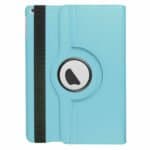 iPad 6/5 Hoes  - 9.7 Inch - 6e/5e Generatie - 2018/2017 - Roterend Hoesje - Case Cover - Bookcase - 360 Draaibaar - Met Standaard - Lichtblauw - 4