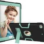 Shockproof Standcase Hoes iPad 7 - iPad 8 - iPad 9 - 10.2 inch - Groen - 3