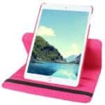 iPad 9/8/7 Hoes - 9e/8e/7e Generatie - 10.2 Inch - Case Cover Hoesje - Bookcase - 2021/2020/2019 - 360 Draaibaar - Roterend - Met Standaard - Roze - 2