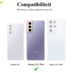 Ringke Fusion X Design Backcover Hoesje Samsung S21 Plus - Zwart Camo - 6