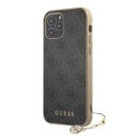 Guess Charms Backcase iPhone 12 & 12 Pro - Grijs - 1