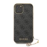 Guess Charms Backcase iPhone 12 & 12 Pro - Grijs - 2