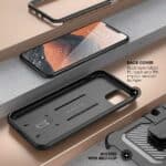 Supcase 360 Back Case met Screen Protector iPhone 11 - Zwart - 3
