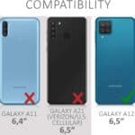 Fonu Rugged Armour Achterkantje Samsung A12 - Zwart - 9