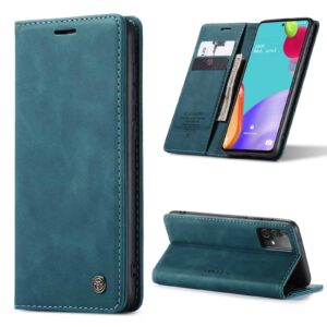 Caseme retro Bookcover Samsung Galaxy A72 - Blauw