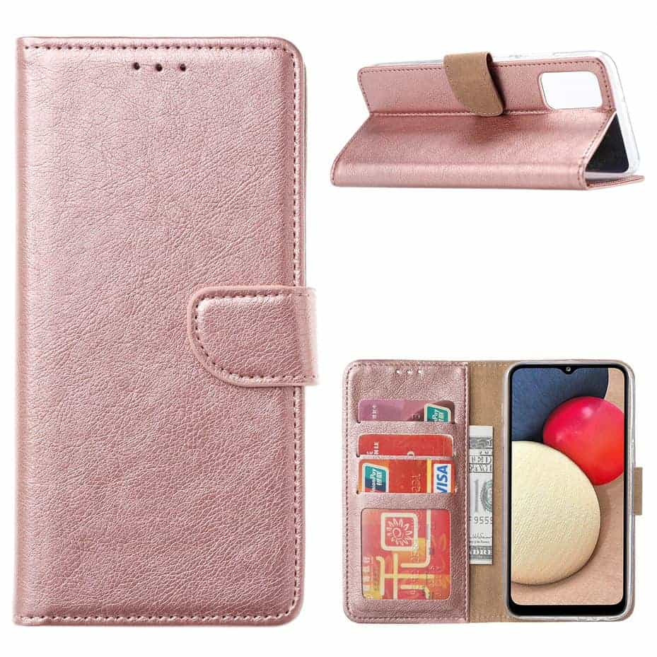 Rose Golden Boek Telefoonhoesje Samsung Galaxy A32 5G Main Image