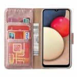 Rose Golden Boek Telefoonhoesje Samsung Galaxy A32 5G - 3