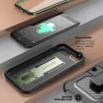 Supcase UB Hoesje inclusief Schermbeschermer iPhone SE (2022 / 2020) - 8 - 7 - groen - 4