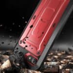 Supcase UB Pro Sterk Hoesje met Glas iPhone SE (2022 / 2020) - 8 - 7 - Rood - 2