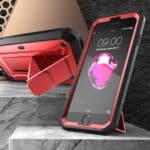 Supcase UB Pro Sterk Hoesje met Glas iPhone SE (2022 / 2020) - 8 - 7 - Rood - 3